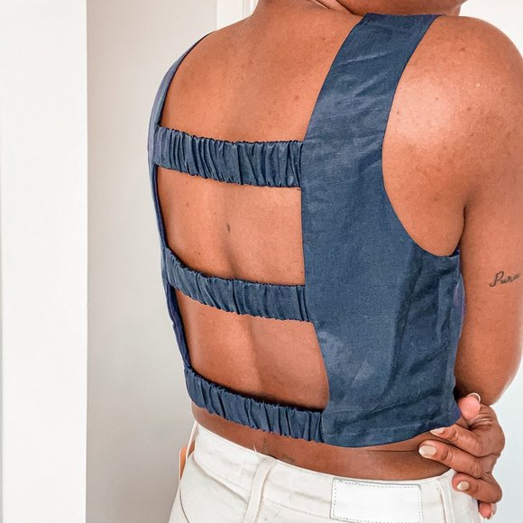 sancia Tops - Anthropologie// Sancia the Label Fidelia top in French